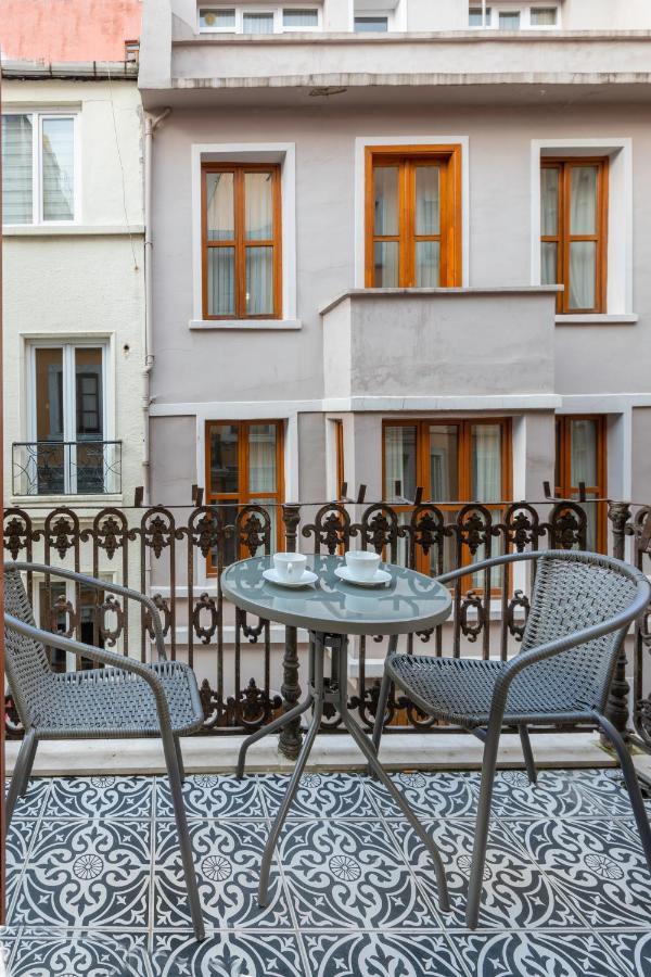 Ferienwohnung 9 Pera Istanbul Exterior foto